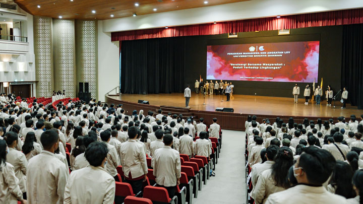 Penarikan KKN di Auditorium Driyarkara/Humas USD dok. Humas USD
